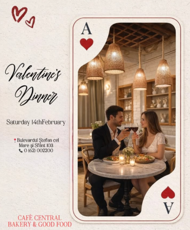 Valentine's dinner at CAFÉ CENTRAL