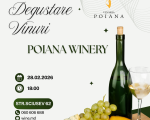 Degustare Vinuri Poiana Winery