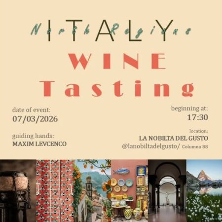 Italia: North Regions Wine Tasting