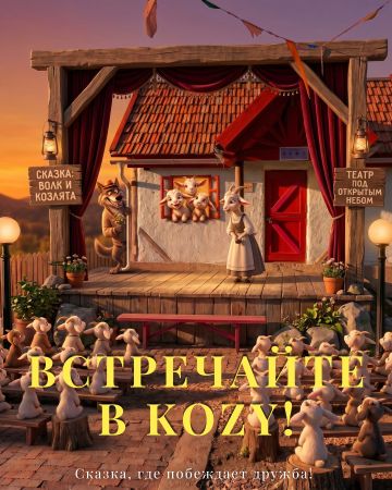 Сказка в Kozy Городе!