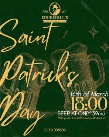 Saint Patrick’s Day la Churchill’s