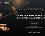 Concert aniversar dedicat Zilei Unirii Basarabiei cu Romania