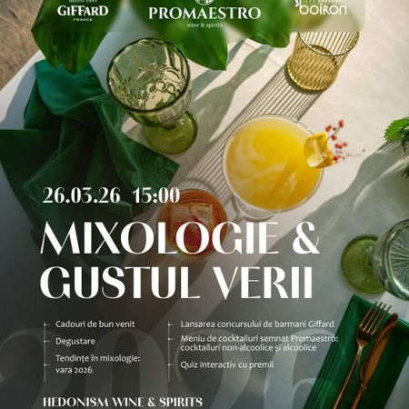 Promaestro – Mixologie & Gustul Verii 2026
