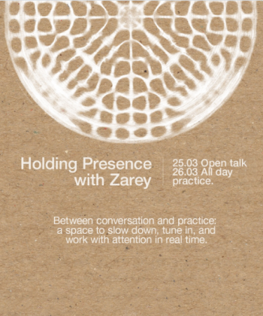 Holding Presence with Zarey
