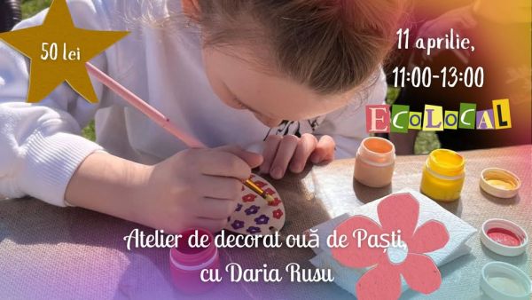 Creative Workshop: Easter Egg Decorating, at EcoLocal