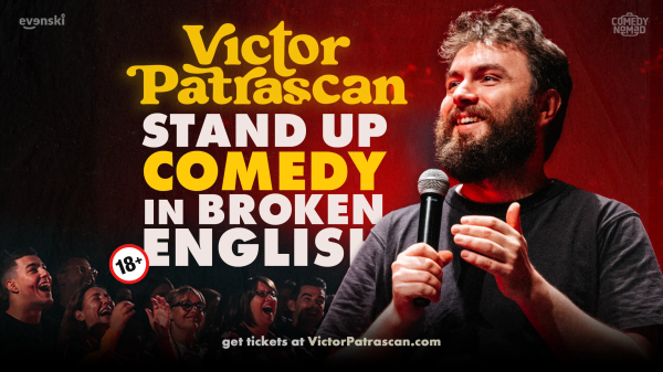 Stand up Comedy in broken English with Victor Patrascan