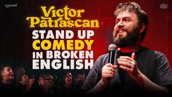 Stand up Comedy in broken English with Victor Patrascan