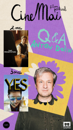 Opening of CineMai 2026: Two Special Screenings with Anton Dolin, films "Two Prosecutors" and "Yes!"
