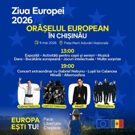 Europe Day 2026 in Chisinau
