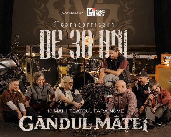 Concert de lansare FENOMEN – 30 de ani Gandul Matei