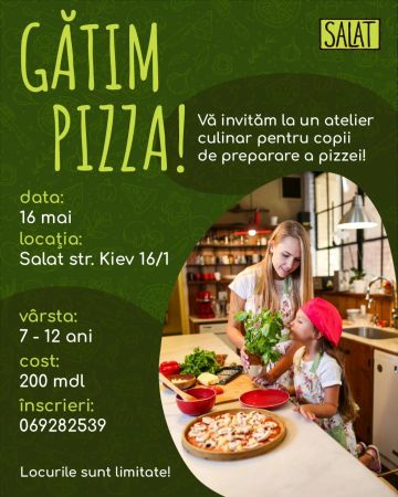 GĂTIM PIZZA ÎMPREUNĂ