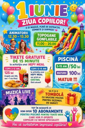 June 1 – Children’s Day at Vila Dorului