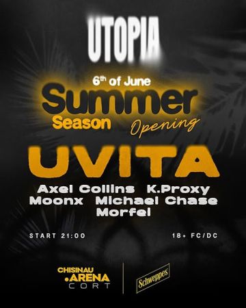 UTOPIA Presents: Summer Season Opening