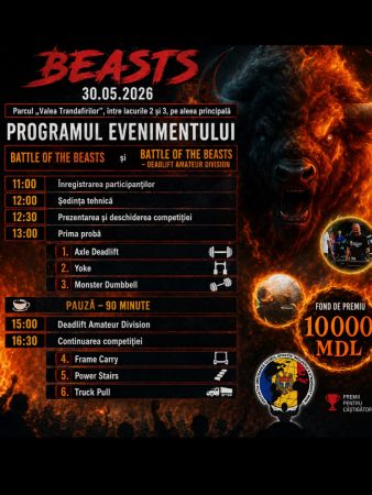 Moldova’s Strongest Man — Battle of the Beasts