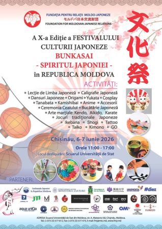 Festivalul Cultural Japonez BUNKASAI – SPIRITUL JAPONIEI