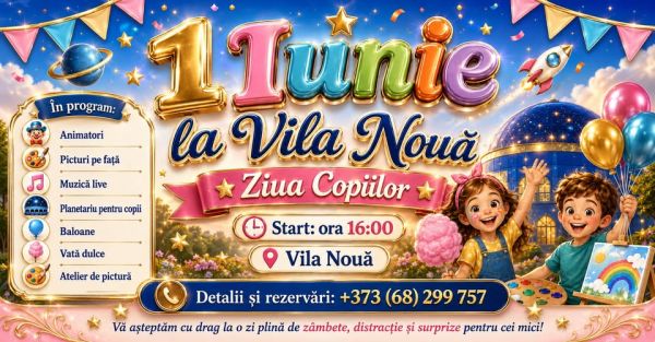 June 1st at Vila Nouă – Children's Day