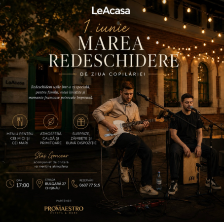 June 1st – Leacasa Grand Reopening
