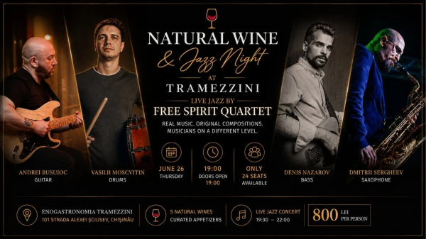 Natural Wine & Jazz Night at Tramezzini