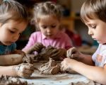Clay Sculpting for Children.