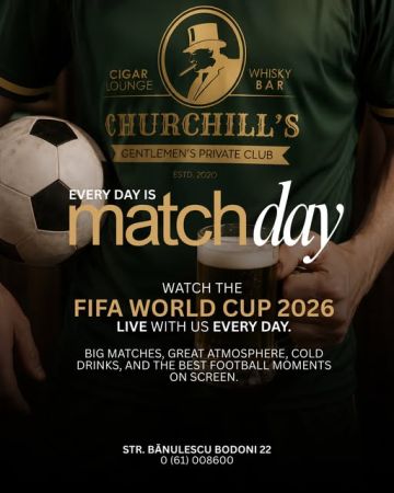 FIFA World Cup 2026 live la Churchill’s