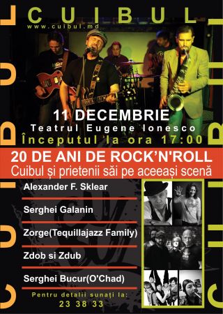 Concert 20 years of Rock’n'Roll - Cuibul