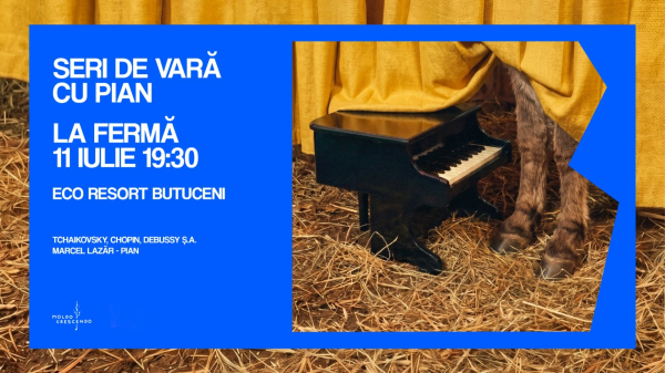 Seri de vara cu pian. La ferma.