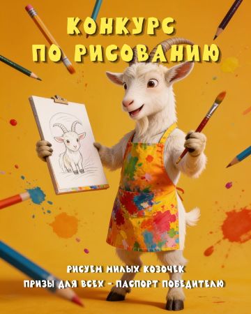 Concurs de desen la KOZY - Orașul Caprelor