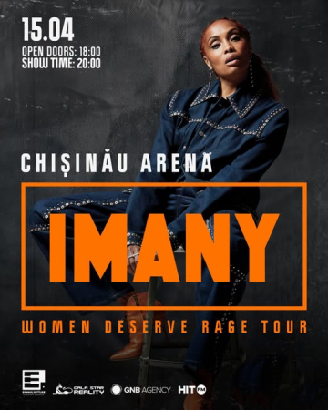 IMANY - WOMAN DESERVE RAGE TOUR