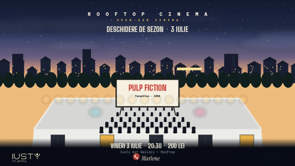 ROOFTOP CINEMA: Pulp Fiction sub stele