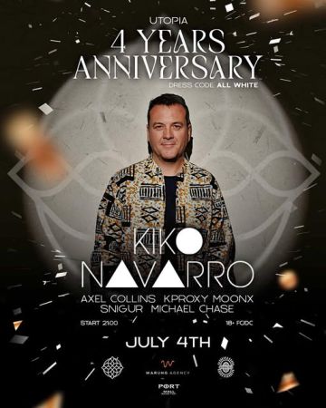 UTOPIA Presents: 4 Years Anniversary