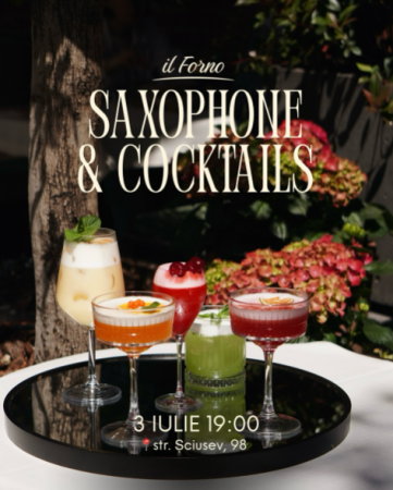 Saxophone and Cocktails