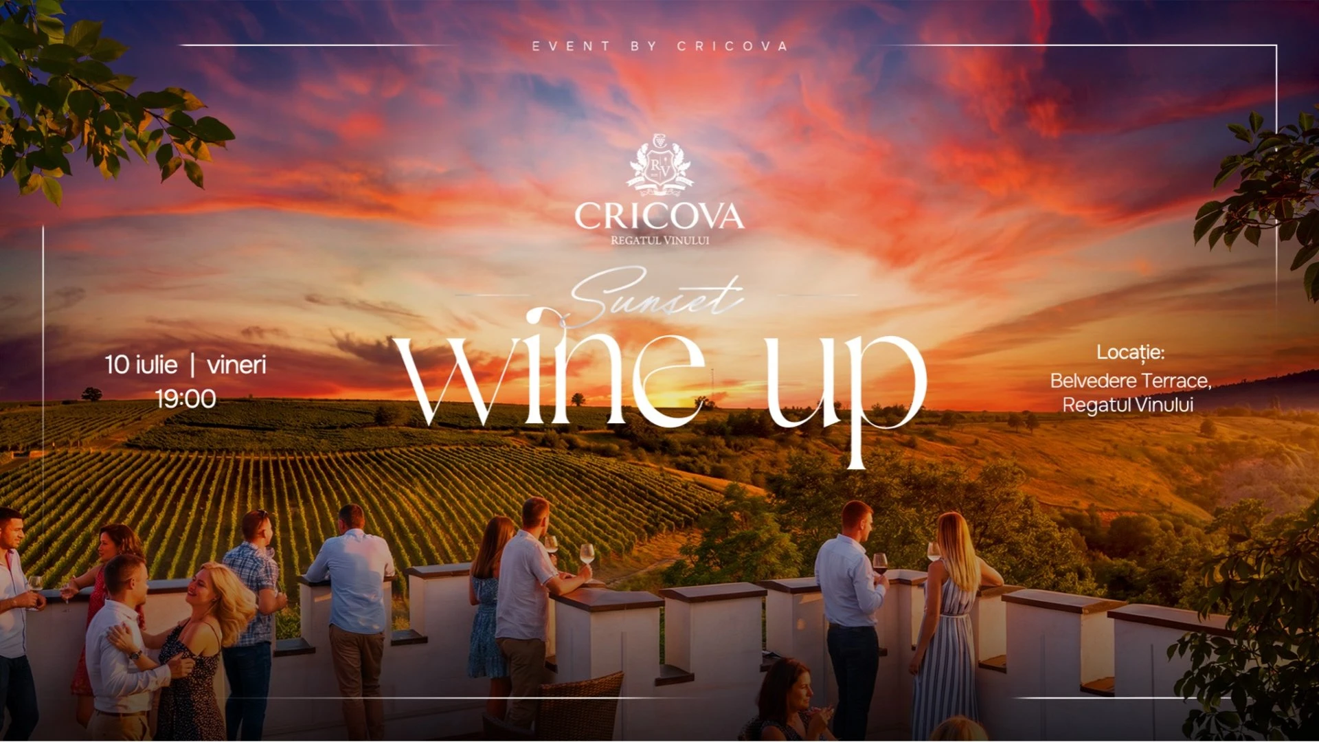 Sunset Wine Up by CRICOVA