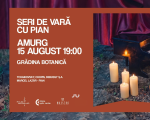 Seri de vara cu pian. Amurg.