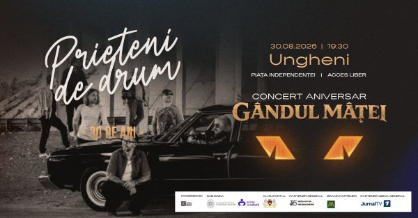 Gândul Mâței la Ungheni | Concert Aniversar ”Prieteni de drum”, 30 de ani