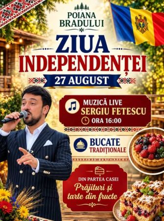 ZIUA INDEPENDENȚEI LA POIANA BRADULUI!