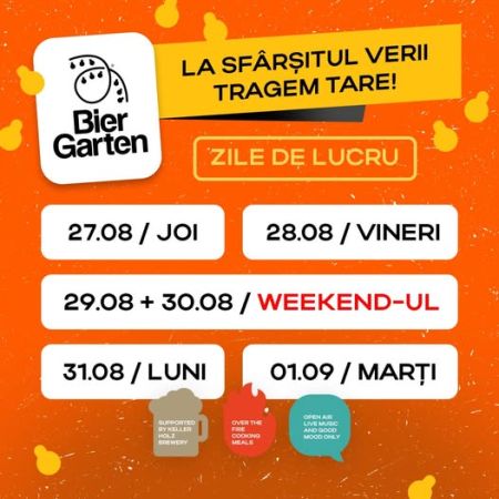 End of Summer at Biergarten