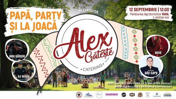 Papă Party & Joacă – Eveniment pentru Toată Familia
