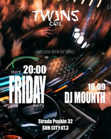 DJ MOUNTH la Twins Cafe