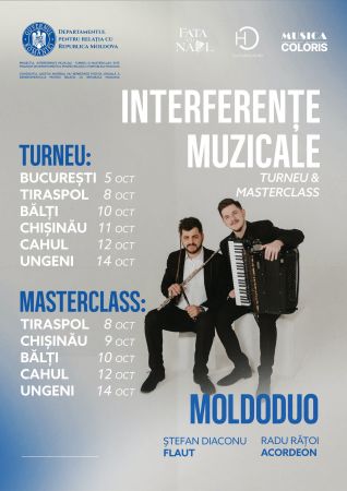 „INTERFERENȚE MUZICALE – TURNEU & MASTERCLASS”