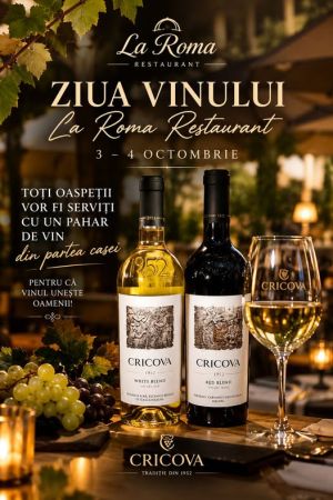 ZIUA VINULUI La Roma restaurant