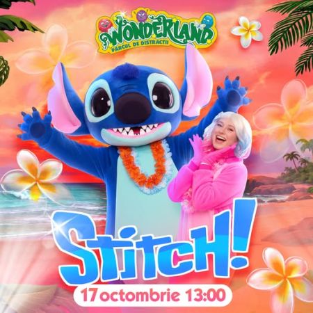 Stitch vine la Wonderland