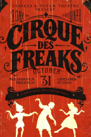 “CIRQUE DES FREAKS” TRAPEZA * TOTEM THEATRE present SHOW PERFORMANCE