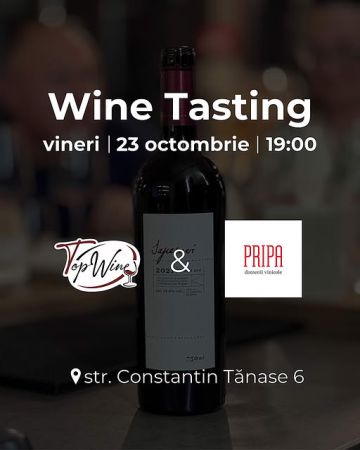 Degustare de vinuri Domeniile Pripa