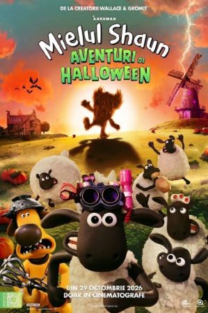 Filmul "Mielul Shaun - Aventuri de Halloween 2D"