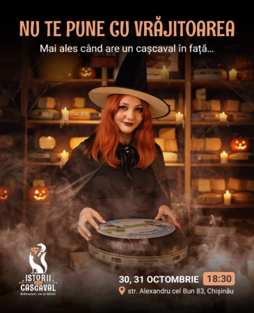 Halloween la Istorii cu Cașcaval