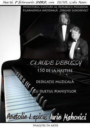 Claude Debussy - 150 ani de la naştere