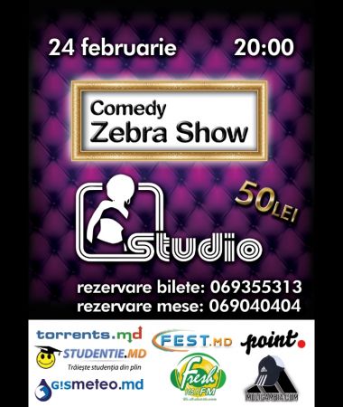Comedy Zebra Show
