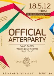Official Afterparty "David Guetta"
