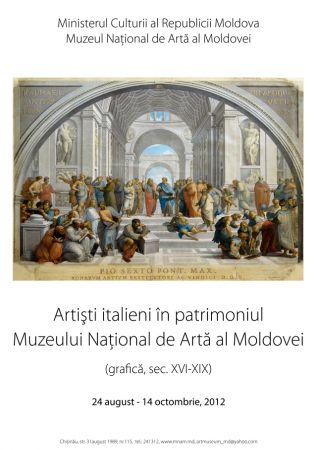 Expoziţie de grafică a artiştilor italieni