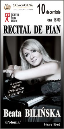 Beata Bili?ska's Piano Recital